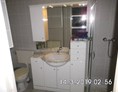 Monteurzimmer: Toilette, Waschtisch, Dusche - Apartment Regina