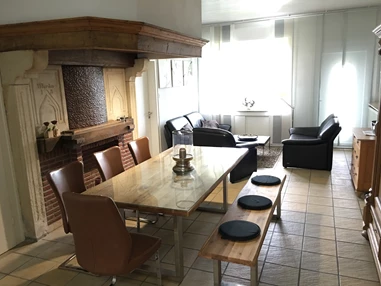 Monteurzimmer: Wohnung Typ C, max.7 Personen, wir verfügen über 6 Wohnungen in unterschiedlichen Größen. - Ferienhof Münsterland