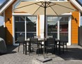 Monteurzimmer: Terrasse  - Hafendorf Zerpenschleuse Haus für 4 Personen in Wandlitz