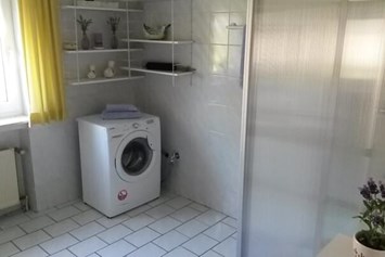 Monteurzimmer: Waschmaschine und Dusche - MonteursWohnung Spahnharrenstätte