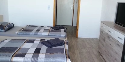 Monteurwohnung - Kühlschrank - Braunschweig - Mitten in der City von Salzgitter Lebenstedt! 1 ZW mit 2 Betten, Balkon, WLAN, Fernseher, Bad, Küche
