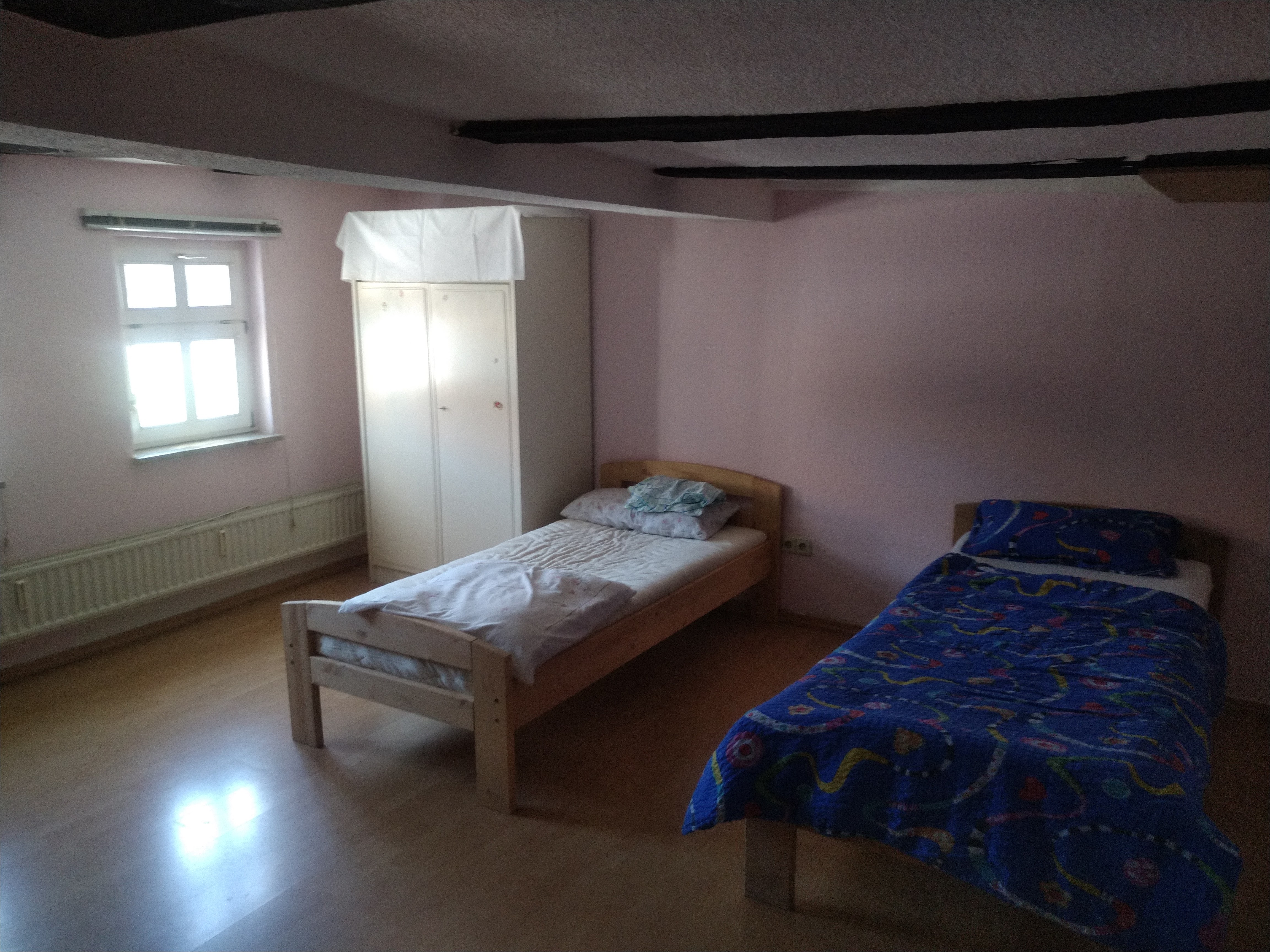 Monteurwohnung - Einzelbetten - Spangenberg - Schlafzimmer - Monteurzimmer Bergheim