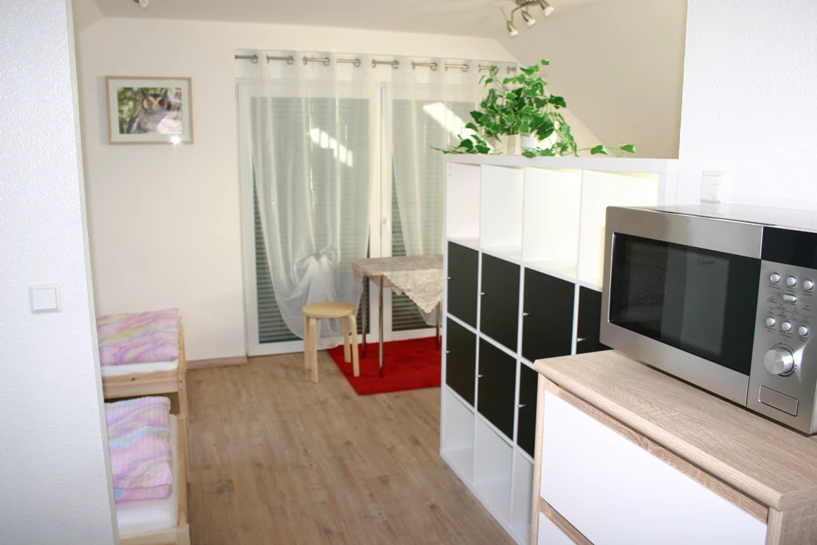 Monteurzimmer: Wohnung Dachgeschoss, klein Ansicht 4 - Ferienhaus Abel - top Ausstattung, zentrale Lage