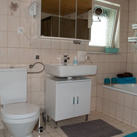 Monteurzimmer: Badezimmer - Haus Sohl am Rothaarsteig