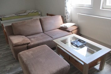 Monteurzimmer: Sitzplatz mit Tisch - Wruck,bei alf und inge