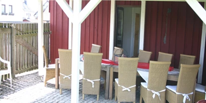 Monteurwohnung - Bettwäsche: Bettwäsche gegen Gebühr - Deutschland - Terrasse - Hermann Goller - Gollers Ferienhäuser