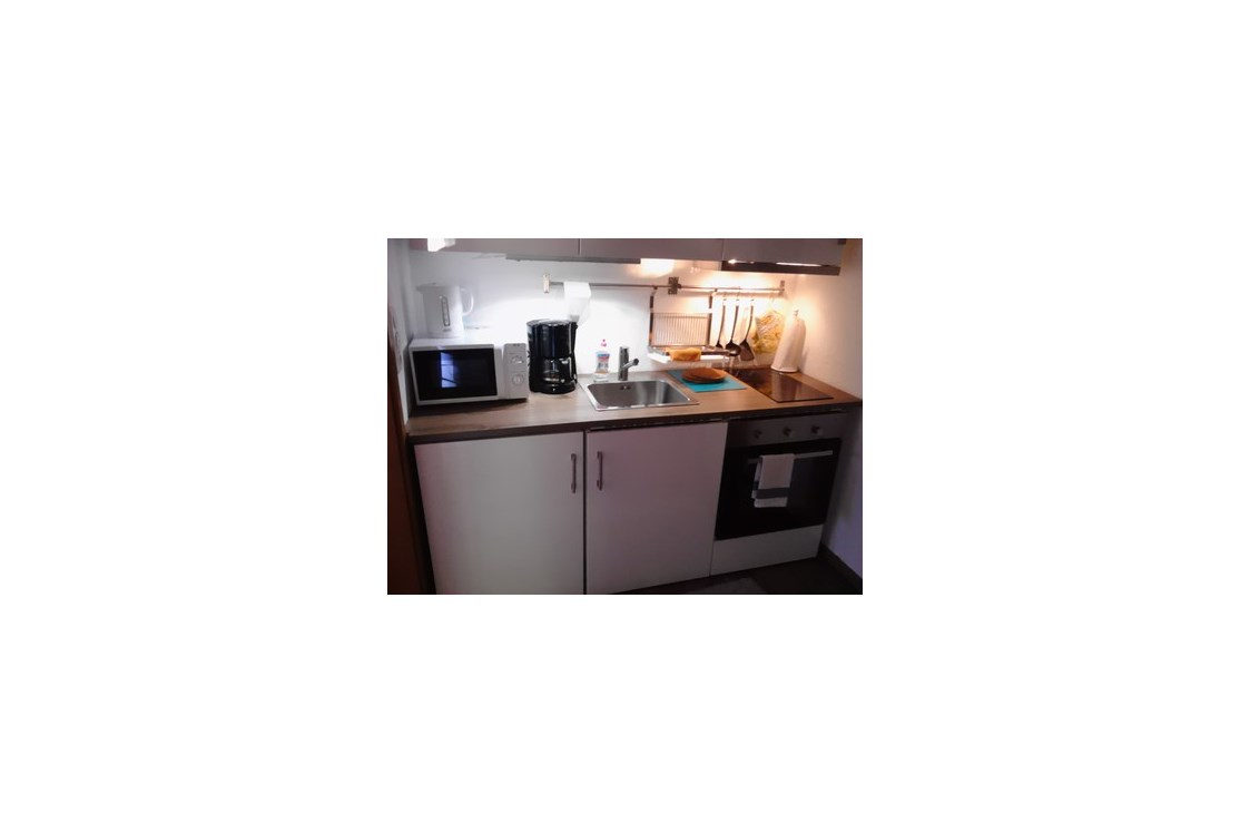 Monteurzimmer: Küche  voll azsgestattet - FeWo Gleiss Rieneck