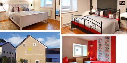 Monteurwohnung - Zimmertyp: Einzelzimmer - Gindorf - 2 Personen 90 Euro /Nacht
ab 3. Person 18 Euro
Mindestvermietung 2 Nächte - Haus Sonneneck Lasel